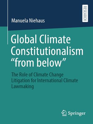 cover image of Global Climate Constitutionalism "from below"